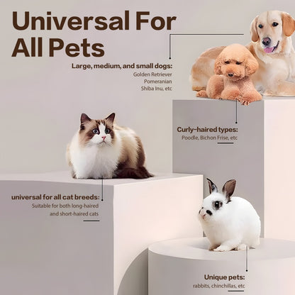 2025 New Pet Paw Trimmer 1Pack,Rechargeable Quiet Hair Trimmer For Pets,Professional Pet Grooming Kit - Cordless Waterproof  Clippers With LED For Precision Trimming,Ideal For Home Grooming Pet Hair